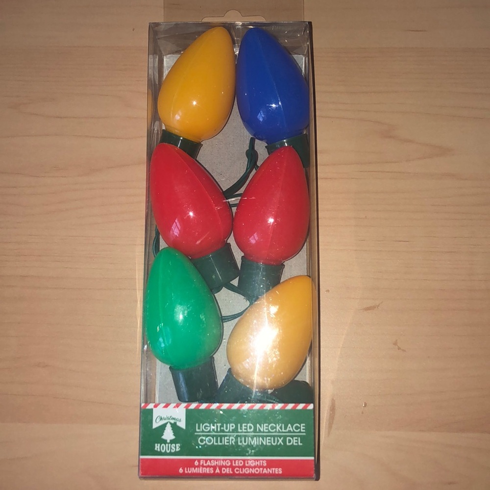 Light up LED necklace